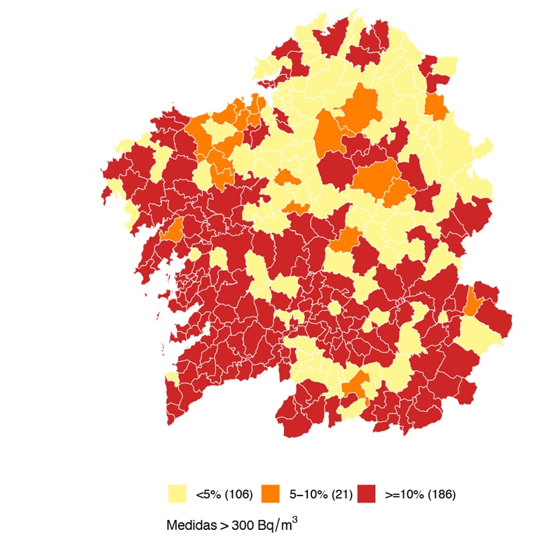 Medición de gas radón en vivienda – riesgos y soluciones según el CTE en Galicia